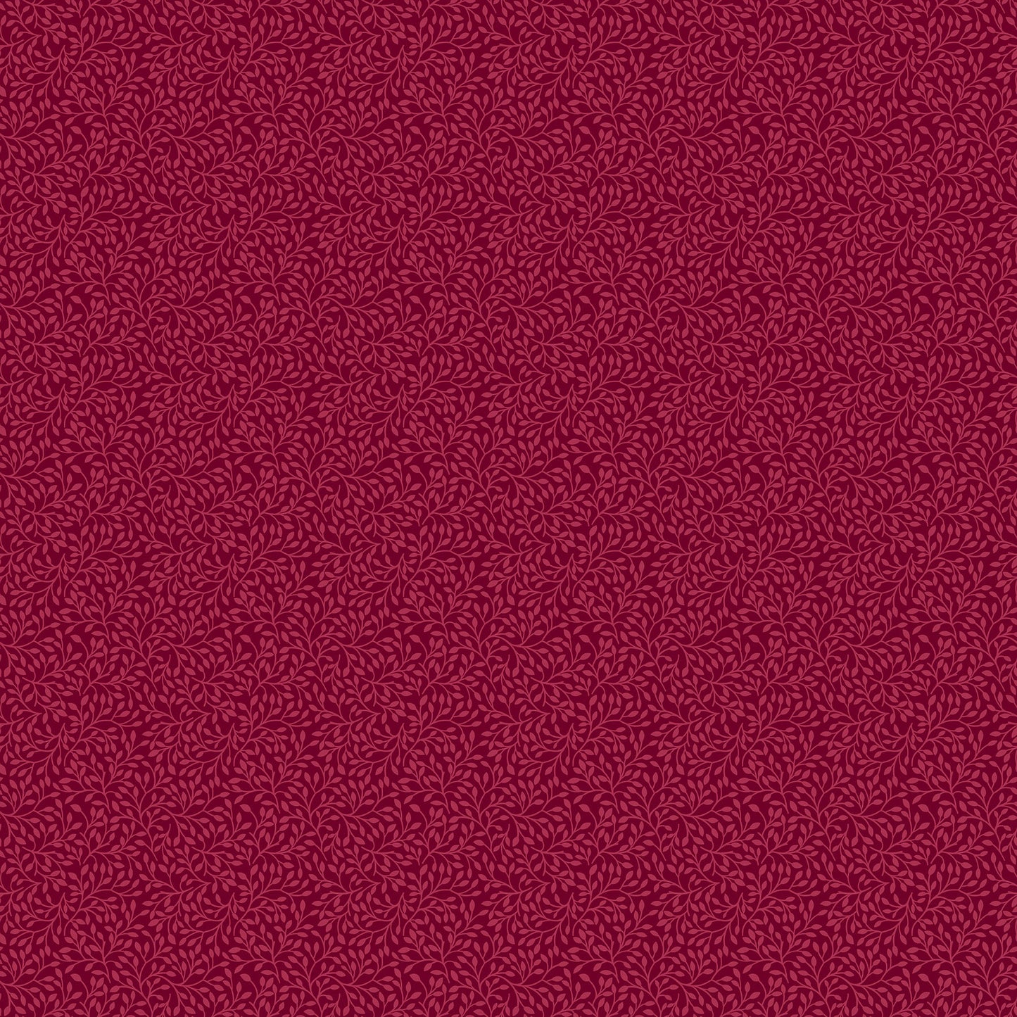 Pomegranate Leaf Blender fabric in dark red by Northcott Studios - 100% cotton quilting fabric featuring tonal woodland leaf print