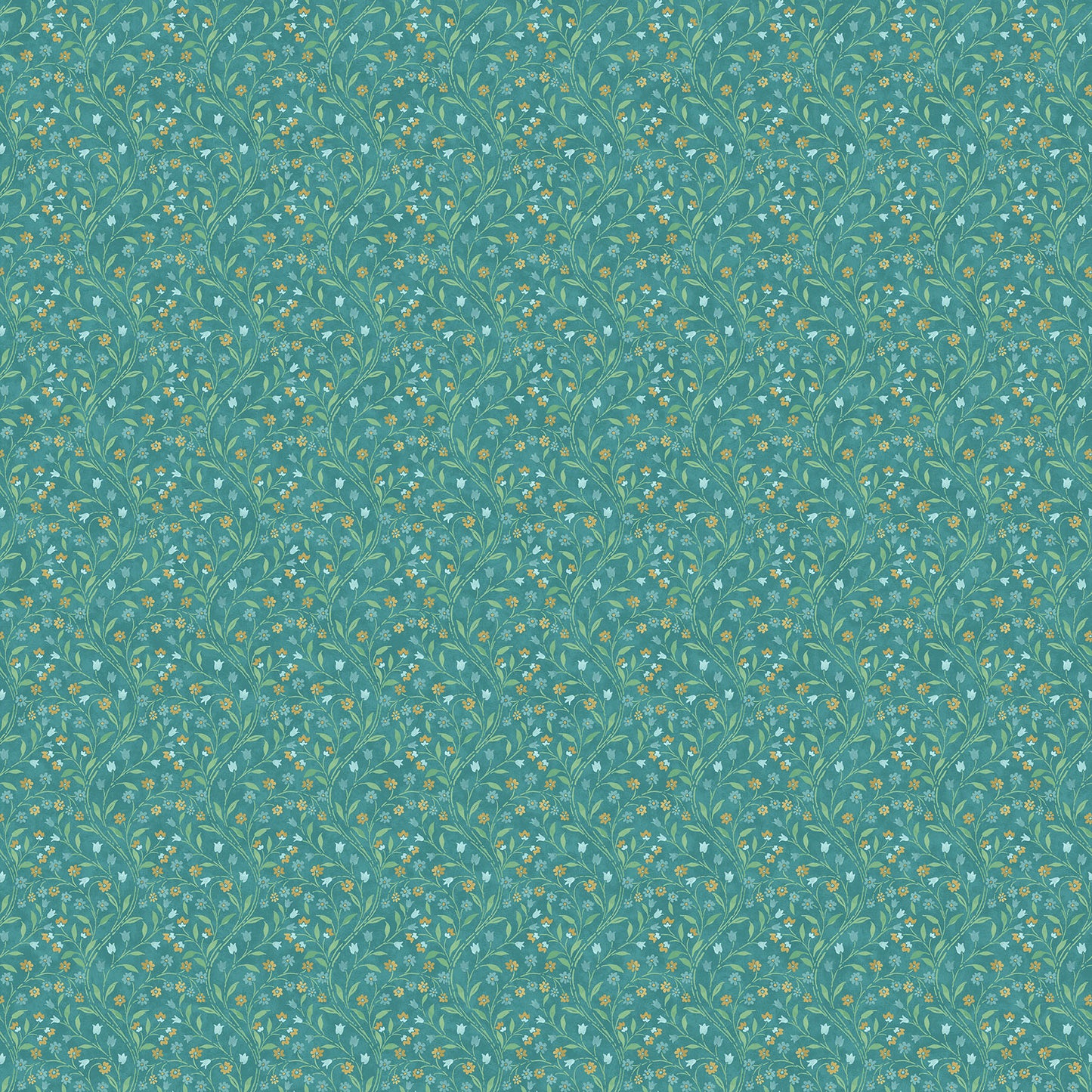 Mariposa by Elena Belokrinitski for Northcott - Mini Trail - Dk Teal Multi