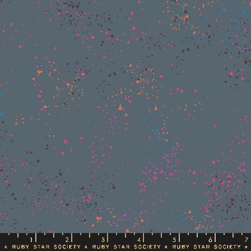 Ruby Star Society Speckled fabric in Ghostly white with subtle speckles - basic blender quilting cotton by Rashida Coleman Hale