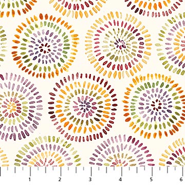 Flourish by Hina Mirza for Figo Circles - Cream