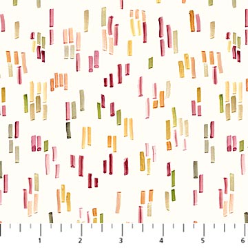 Flourish by Hina Mirza for Figo Dashes - Cream