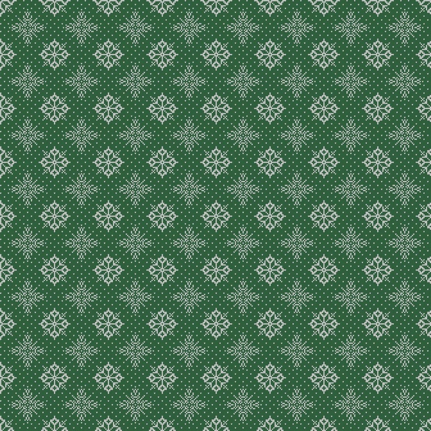 Knits in Green from Snowbound by FIGO Studios for FIGO Fabrics β cool green knit blender quilting cotton