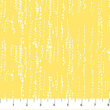 Grass Patch Butter: Seasons Basics Grass Patch Butter fabric featuring grass texture pattern on butter yellow background by Ghazal Razavi for Figo Fabrics