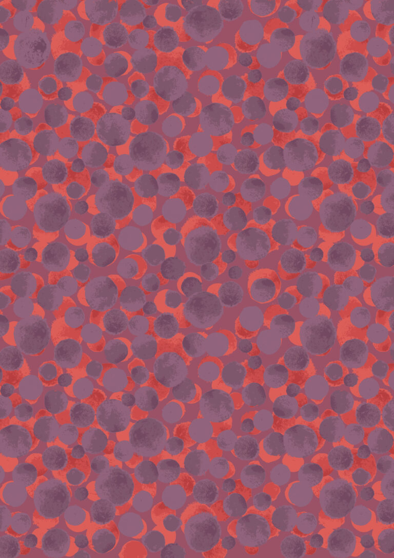 Lewis and Irene Seasonal Bumbleberries AW25 Plum And Rust