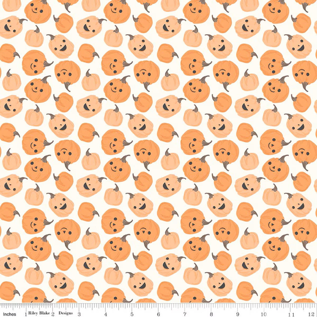 Frank & Friends by My Mind's Eye for Riley Blake β Pumpkins β Cloud