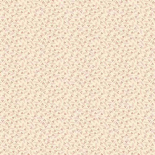 Small floral pattern on a beige background