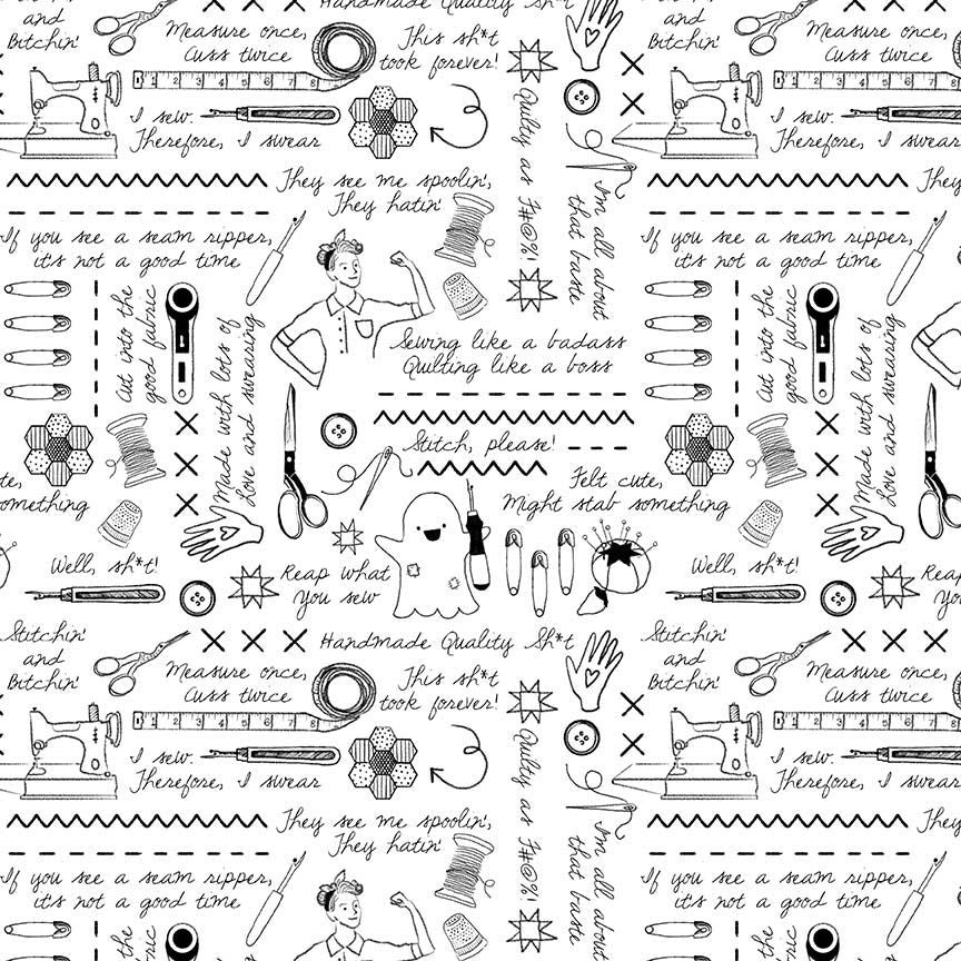 Dear Stella Quilty Helpurrs by Pammie Jane - Sweary Stitching