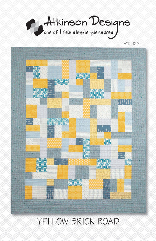 Yellow Brick Road Quilt Pattern by Atkinson Designs