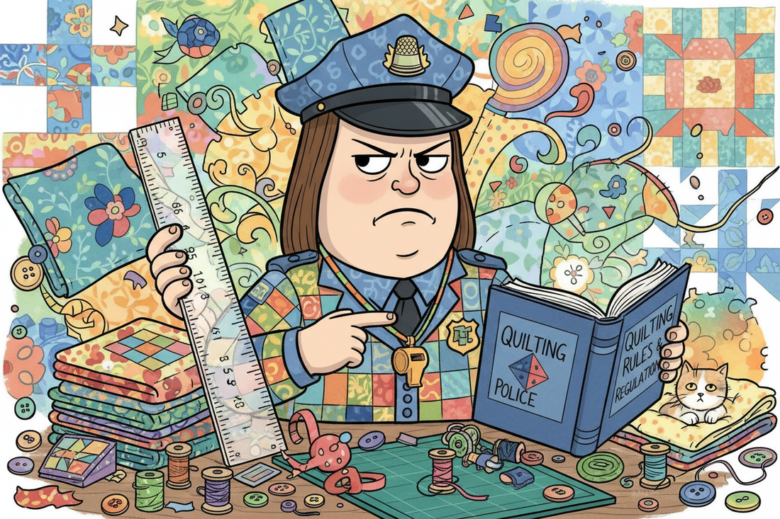 Ignore the Quilt Police: Your Creative Freedom Matters