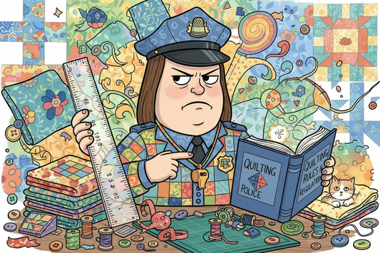 Ignore the Quilt Police: Your Creative Freedom Matters