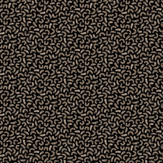 Soho Strokes Black quilting fabric by Patrick Lose for Northcott Fabrics – bold brushstroke graphic print in black, 100% cotton, 43/44 inches wide
