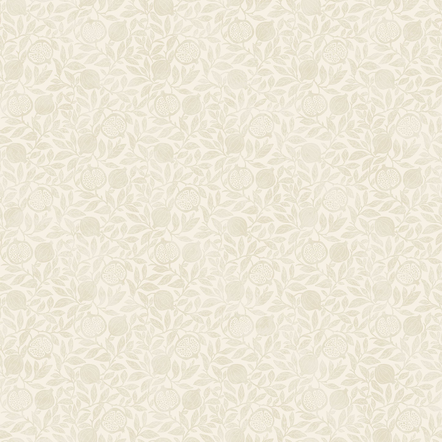 Northcott Pomegranate collection pom blender fabric in cream - quilting cotton