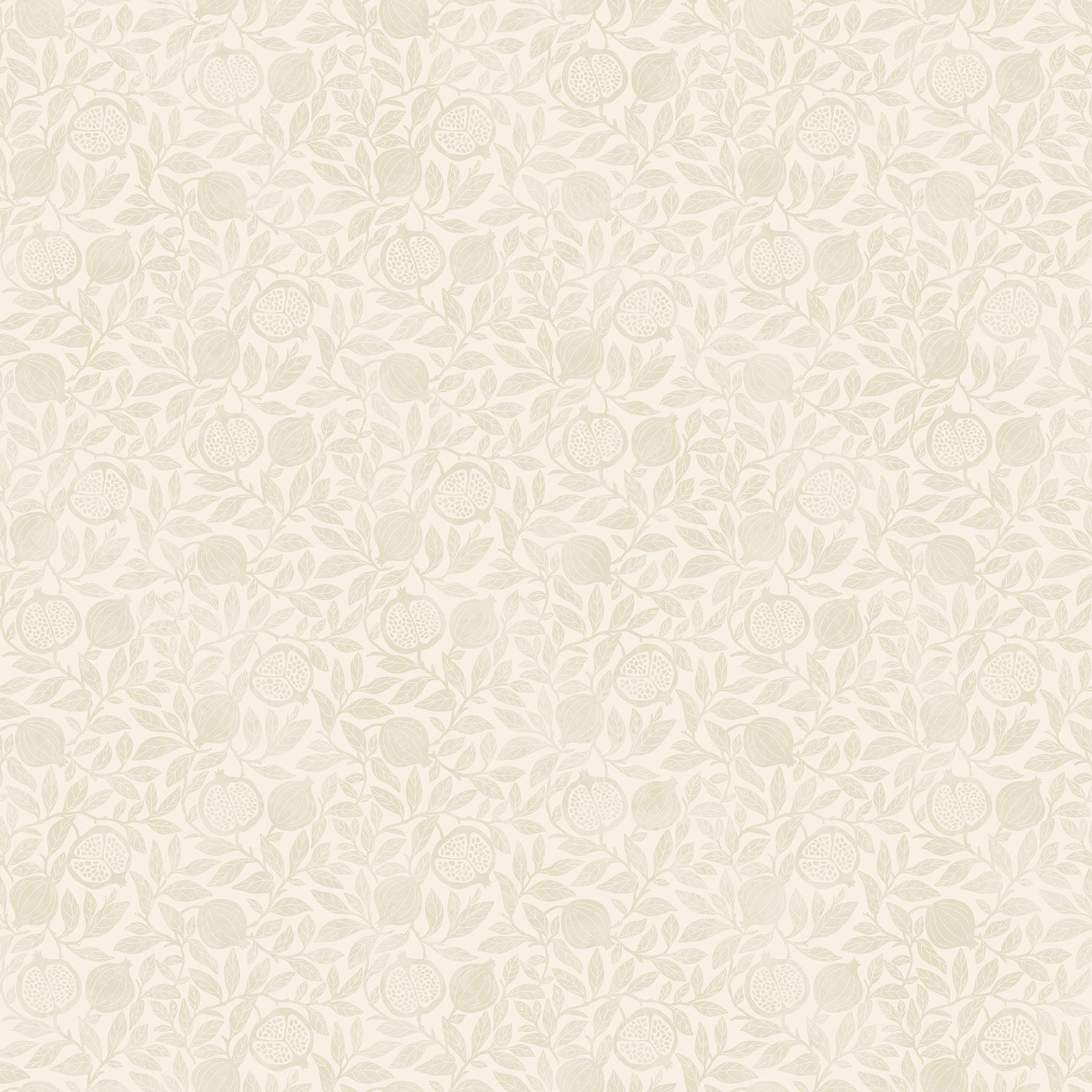 Northcott Pomegranate collection pom blender fabric in cream - quilting cotton