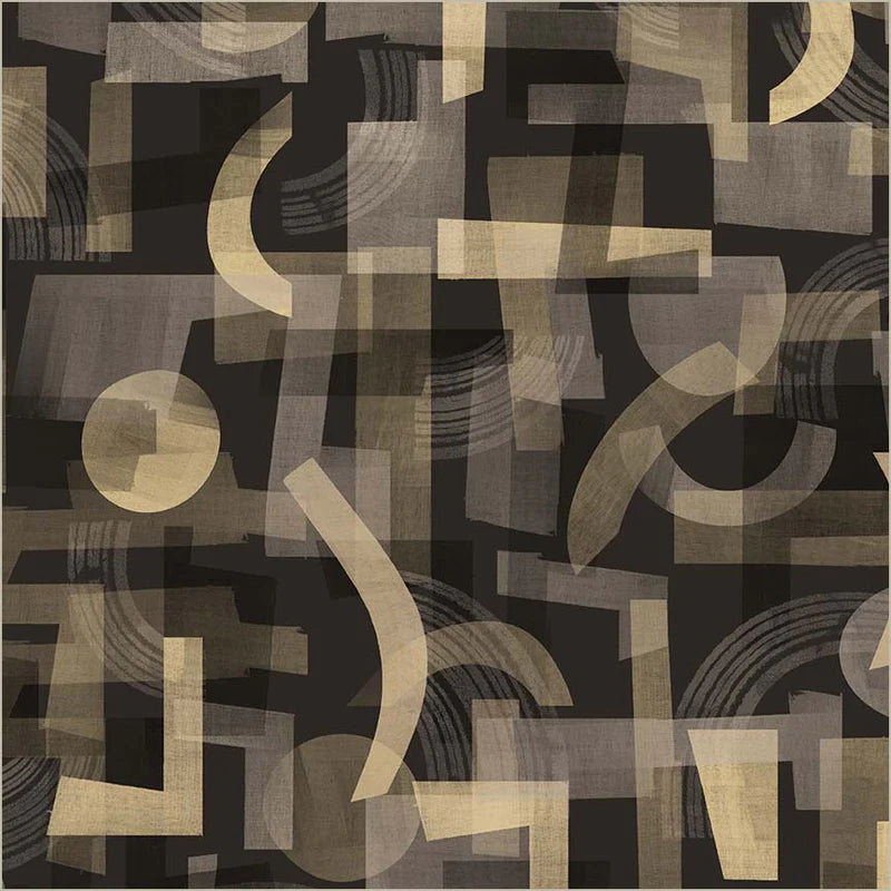 Cliffs Obsidian cotton canvas fabric by Annabel Wrigley for Windham Fabrics – OEKO-TEX certified, 100% cotton, 44/45" wide
