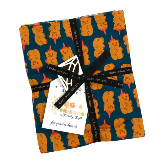 Egg & Friends By Kimberly Kight for Ruby Star Society Fat Quarter Bundle