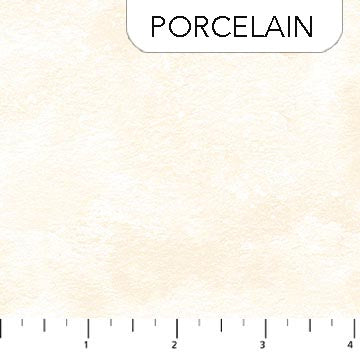 Toscana Porcelain solid fabric 9020-110 included in Patio Garden quilt kit by Northcott
