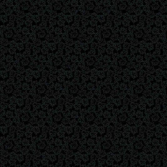 Tender By Pippa Shaw for Figo Fabrics Floral Outline - Smoke