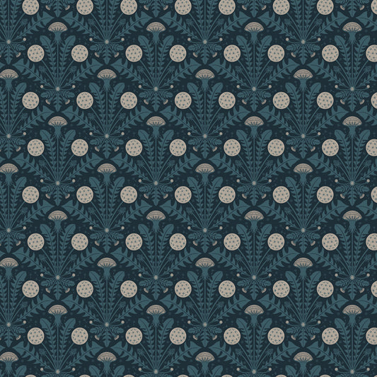 Tender By Pippa Shaw for Figo Fabrics Dandelion - Denim