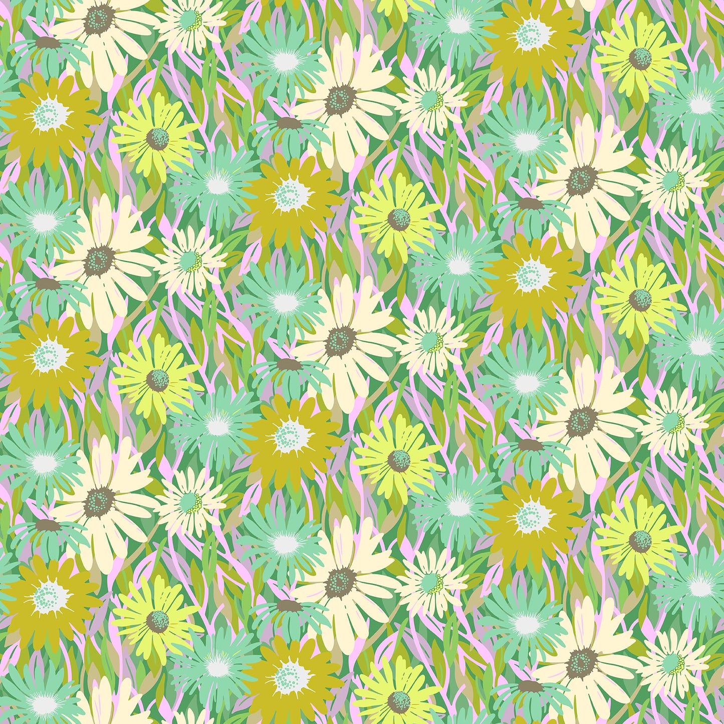 Daisy Crush by Heather Bailey for Figo — Fat Quarter Bundle — 25 SKUs'