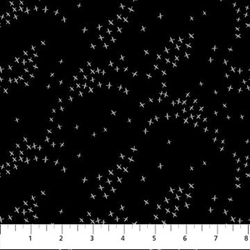 Seasons - Basics for Figo Fabrics by Ghazal Razavi Birds Black