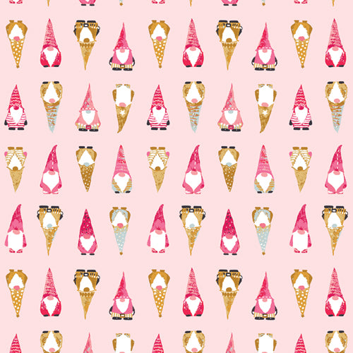 Art Gallery Fabrics - Adventale Playful Gnomes Sweet