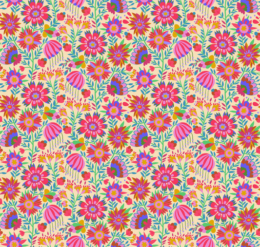 Allegory By Anna Maria Textiles for Northcott Fabrics - Charmed - Cream