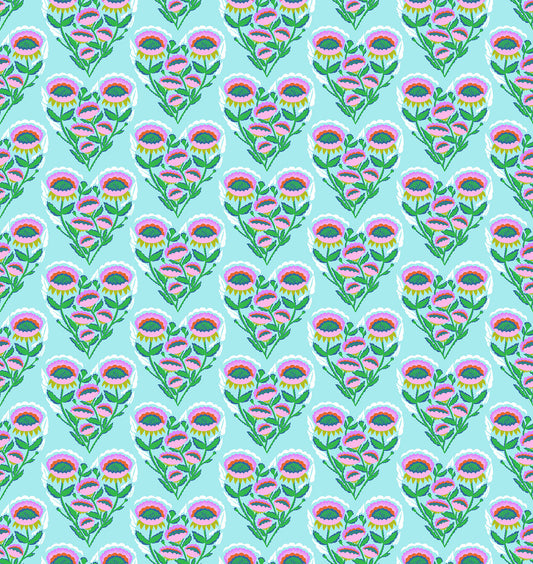 Allegory By Anna Maria Textiles for Northcott Fabrics - Pitter Pat - Sky