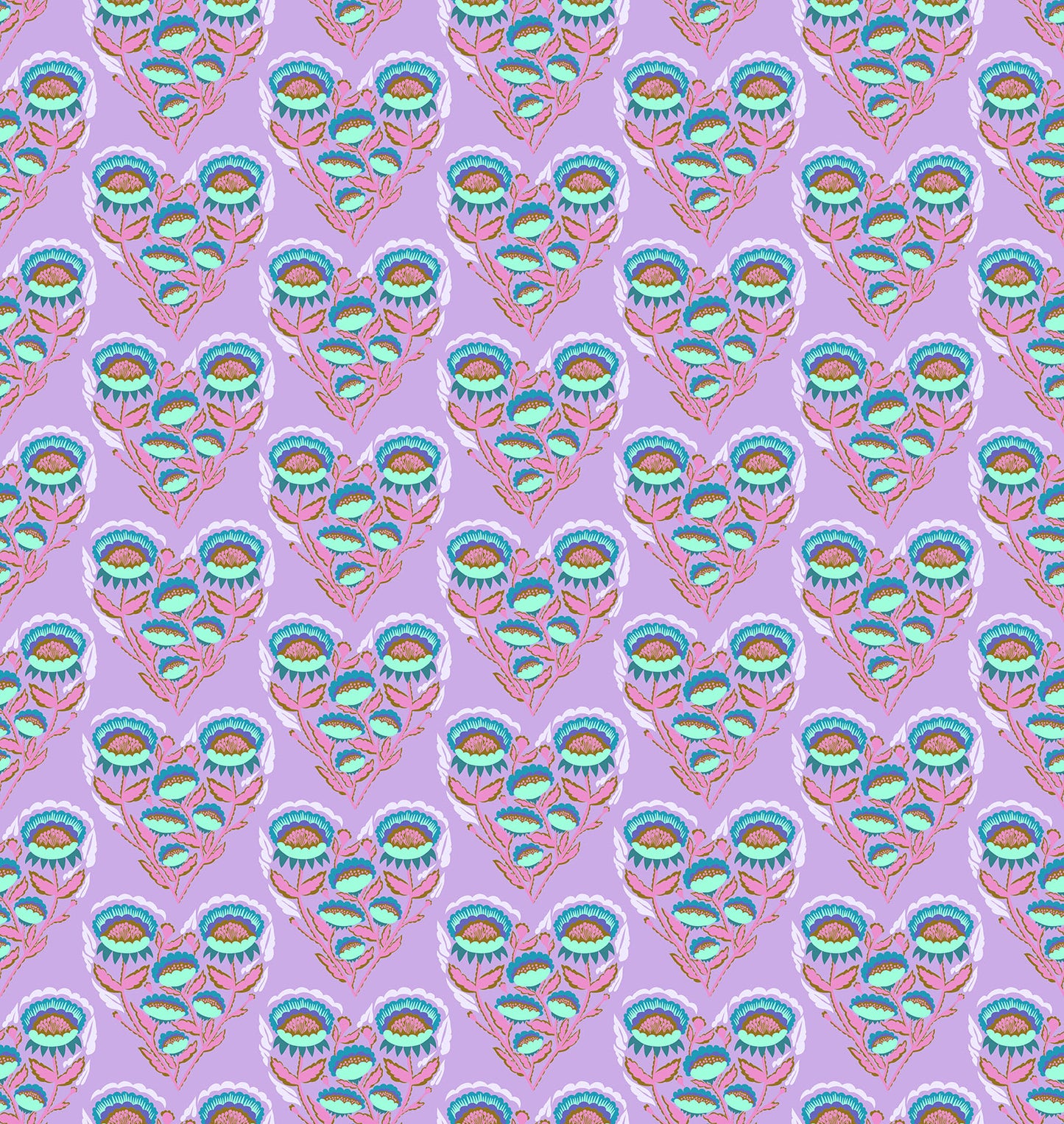 Allegory By Anna Maria Textiles for Northcott Fabrics - Pitter Pat -Lavender