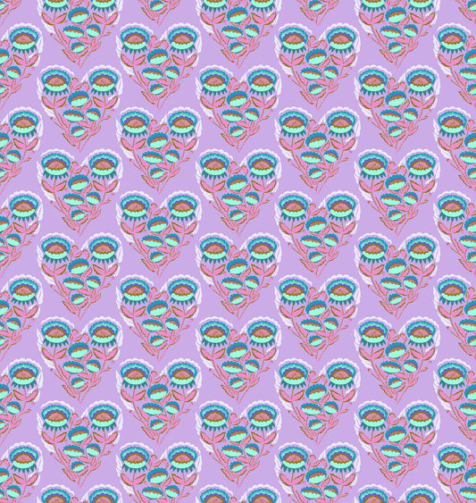 Allegory By Anna Maria Textiles for Northcott Fabrics - Pitter Pat -Lavender