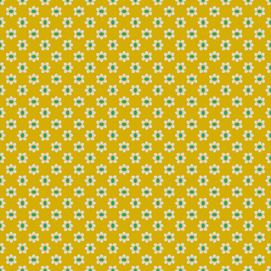 Allegory By Anna Maria Textiles for Northcott Fabrics - Stamped -Golden