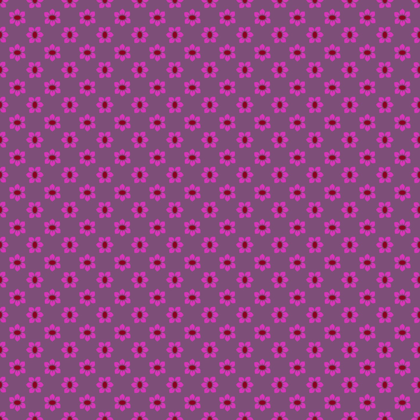 Allegory By Anna Maria Textiles for Northcott Fabrics - Stamped -Plum