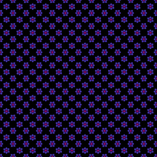 Allegory By Anna Maria Textiles for Northcott Fabrics - Stamped - Midnight