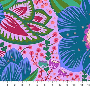 Overdressed By Anna Maria Textiles for Northcott Fabrics - Honorable Mention - Cobalt