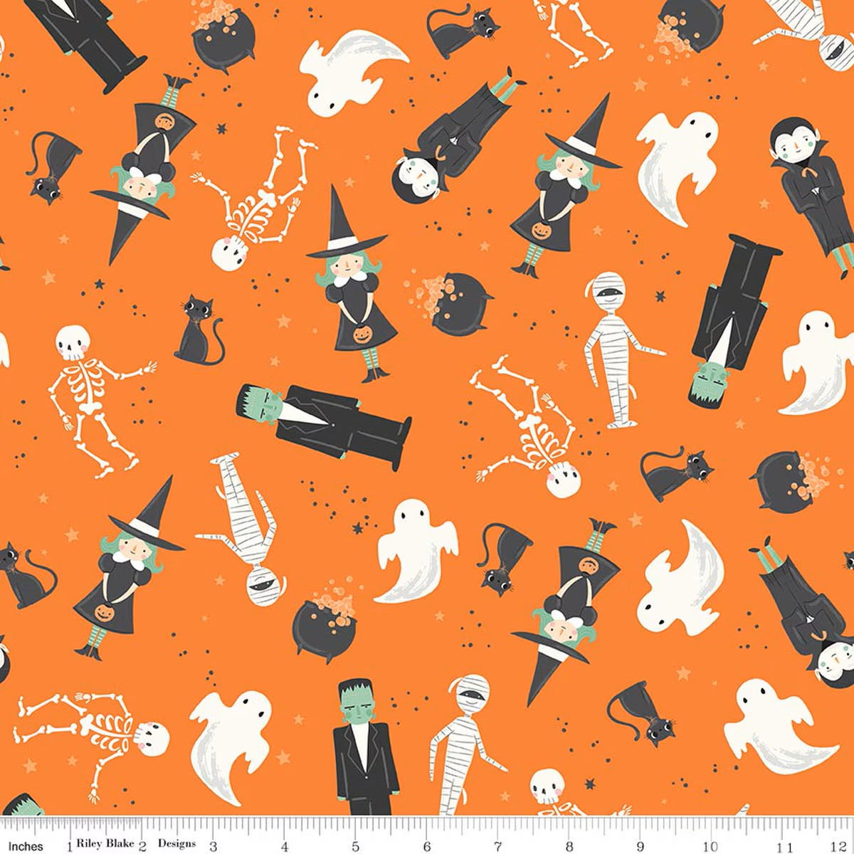 Frank & Friends by My Mind's Eye for Riley Blake — Half Yard Bundle (12 SKUs)