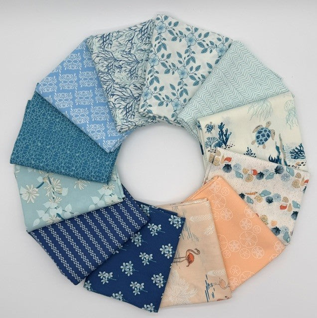 Gulf Breeze by Becca Plymale — ½ Yard (.457m) Bundle | 12 SKUs