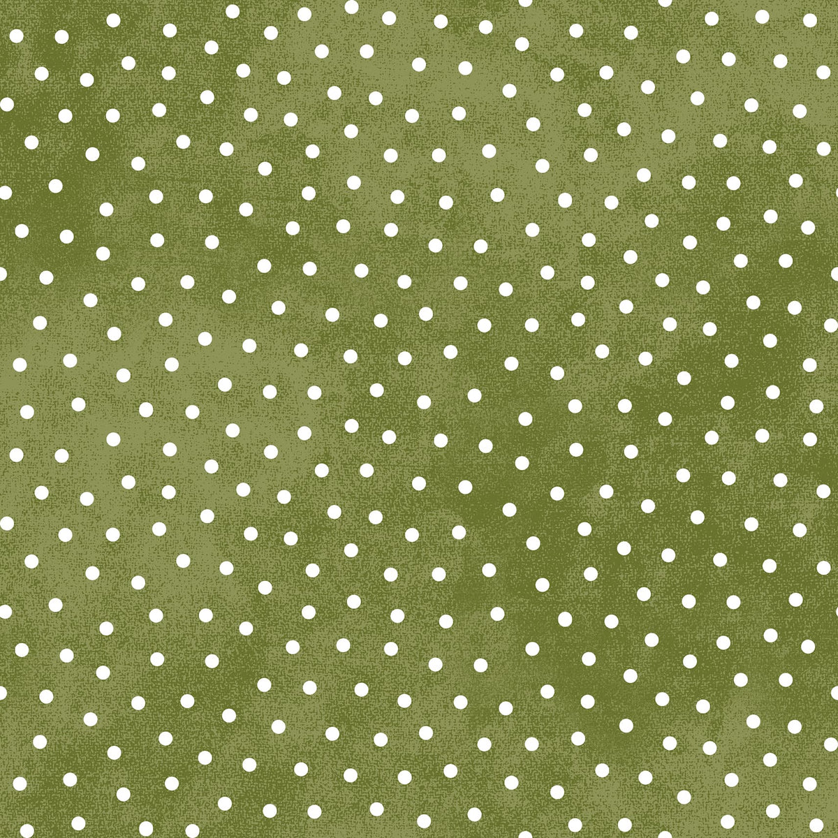 Snowtop Mountain Dots Green flannel fabric by Bonnie Sullivan for Maywood Studios.
