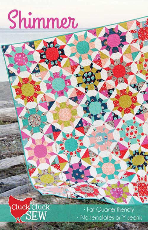 Shimmer quilt pattern by Cluck Cluck Sew — front cover
