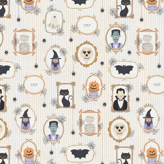 Halloween Spooky Words Wall of Fame Cream from Hall of Fame by Paintbrush Studios — cream typography Halloween
