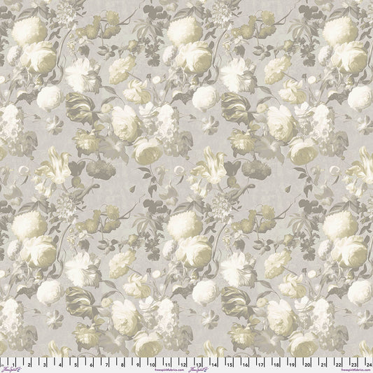 Enrapture Covet Hush quilting fabric by Giucy Giuce for FreeSpirit showing elegant covet pattern in soft hush tones