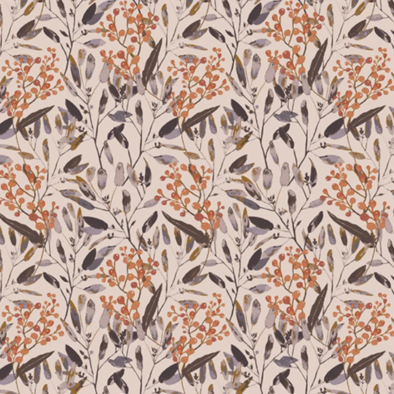Feathered Berries fabric from Soar by Katarina Roccella for Art Gallery Fabrics
