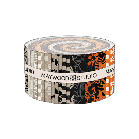 Pumpkin Grove by Maywood Studios - 2.5 inch strip roll