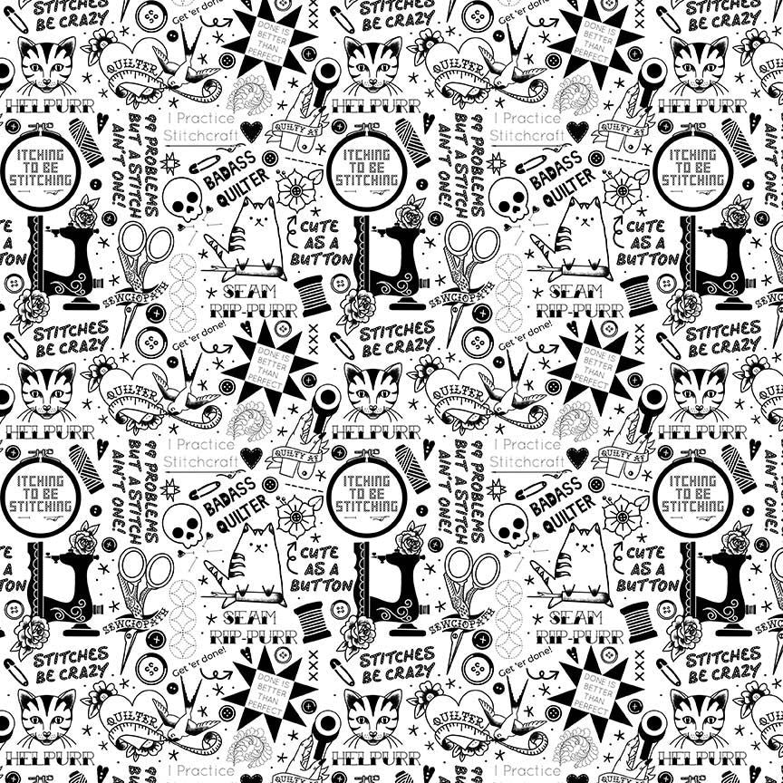 Dear Stella Quilty Helpurrs 10 SKU hand cut bundle .457 meter (1/2 yard)
