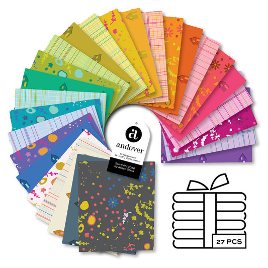 Sun Print 2026 by Alison Glass Fat Quarter Bundle | Quilting Cotton