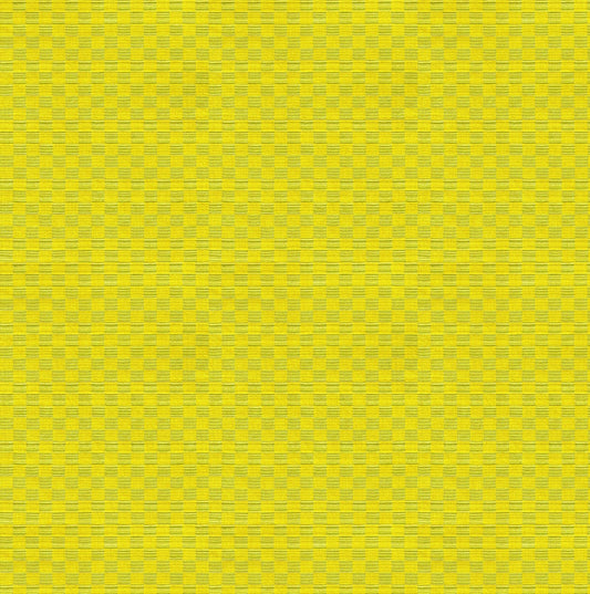 Yellow patterned fabric texture