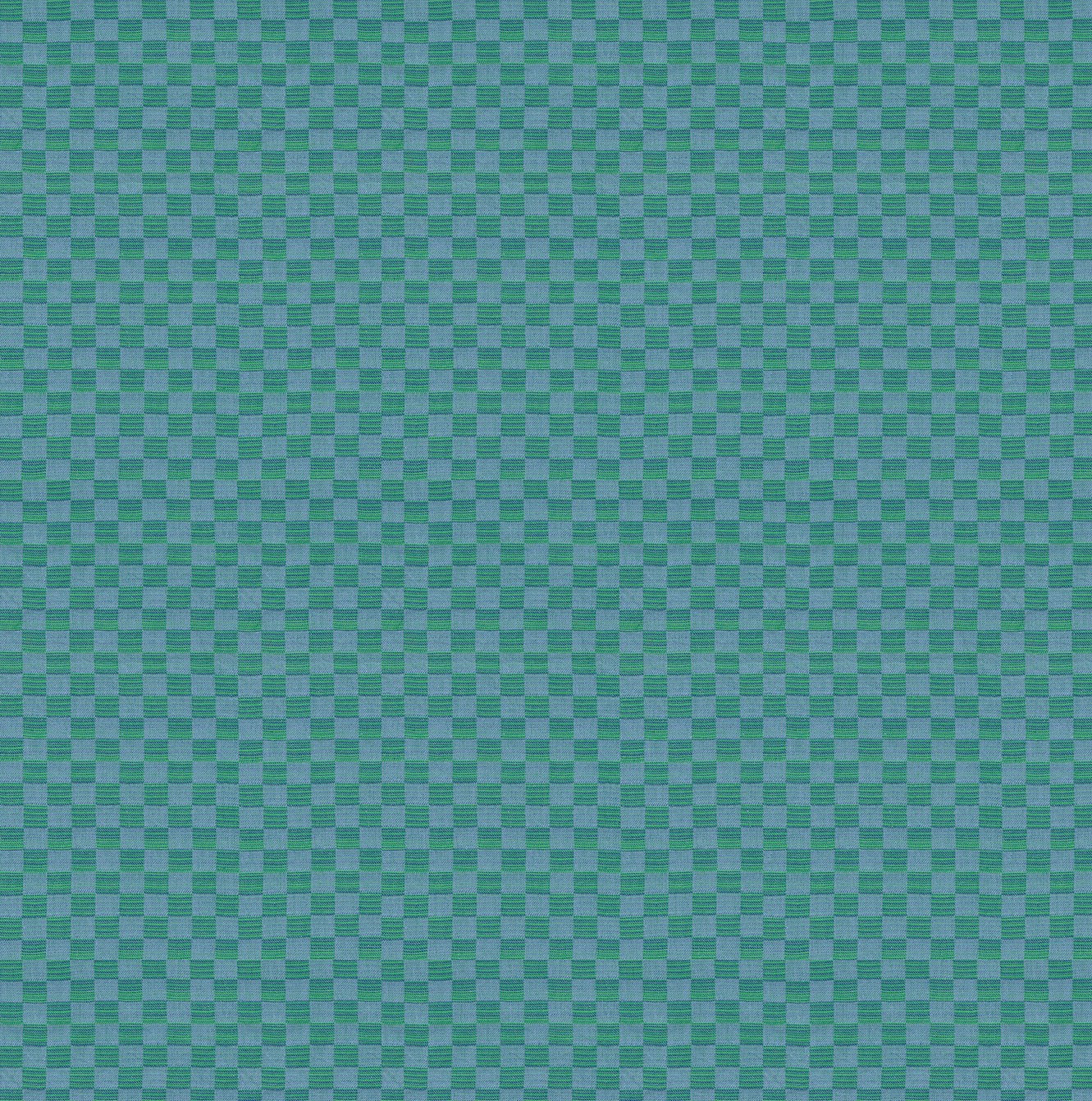 Green checkered pattern on a green background