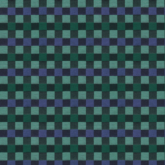 Checkered pattern with alternating blue and green squares