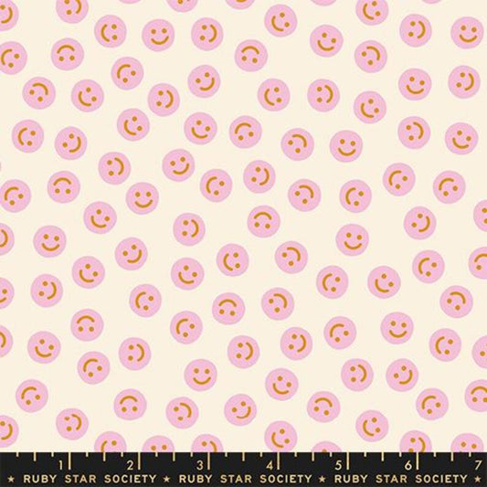 Egg and Friends Kimberly Kight for Ruby Star Society Smiley Retro Kitsch - Natural